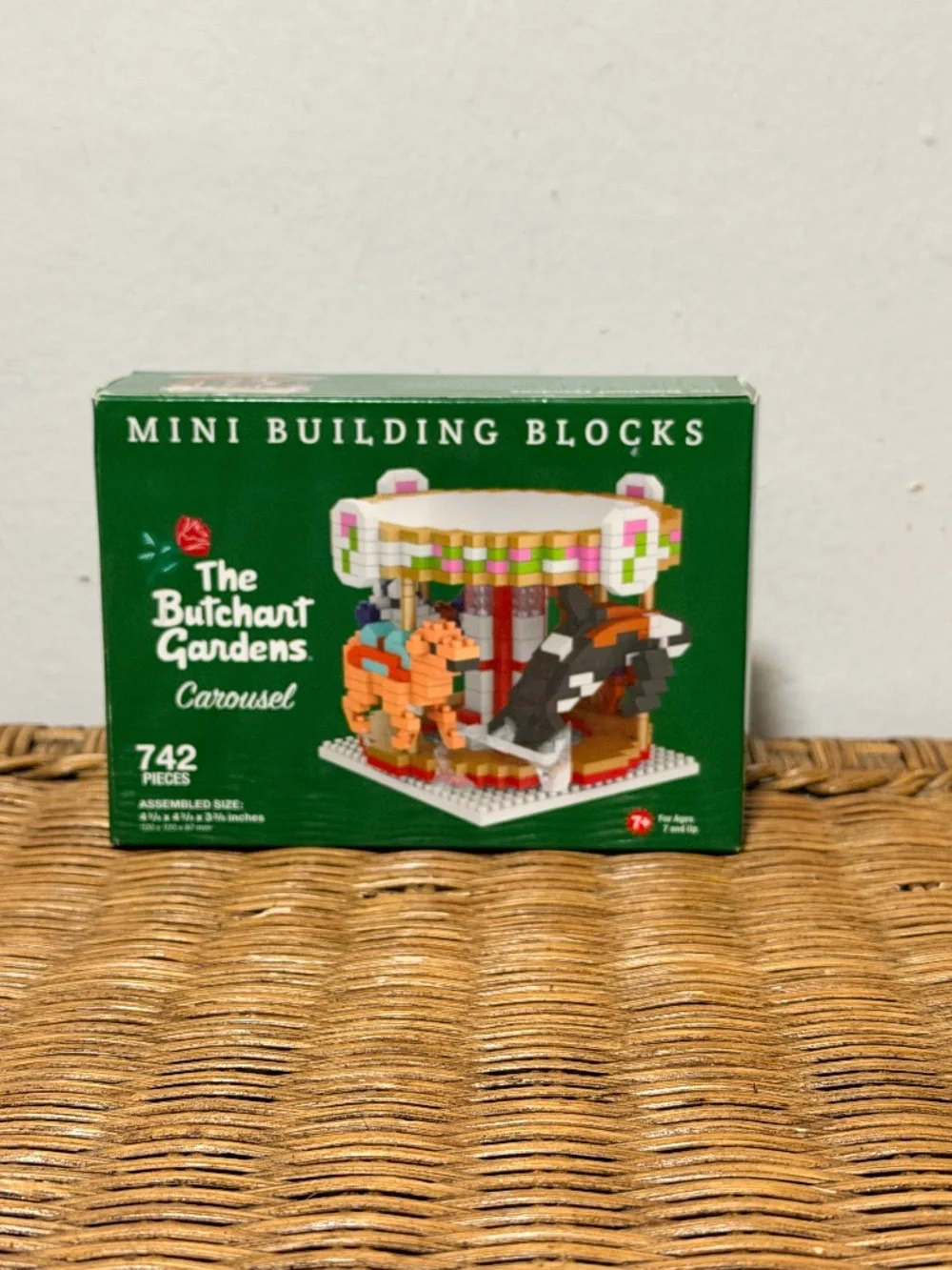 Mini Building Blocks The Butchart Gardens Carousel 742 Pieces